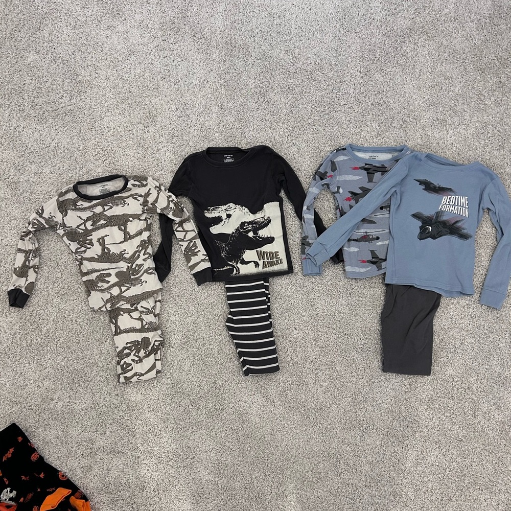 Dinosaur Themed Pajama Set for Kids